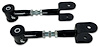 634B Adjustable Rear Upper Control Arms w/ Poly Bushings, 1971-1996 GM B-Body [Black] - image 1