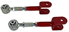 635R Adjustable Rear Upper Control Arms w/ Del-Sphere Joints, 1971-1996 GM B-Body [Red] - image 1