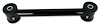 651-6566B Rear Upper Control Arm w/ Polyurethane Bushings, 1965-1966 Chevy B-Body [Black] - image 1