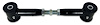 654-6566B Adjustable Rear Upper Control Arm w/ Poly Bushings, 65-66 Chevy B-Body [Black] - image 1