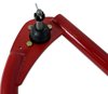 742R-K6462 Tubular Front Upper A-Arms w/ Poly Bushings, 1993-2002 GM F-Body [Bright Red] - image 4