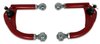 743R-K6462 Tubular Front Upper A-Arms w/ Rod Ends & BJ, 1993-2002 GM F-Body [Bright Red] - image 3