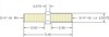 750-MM 3/4 in.-16 RH Male x 3/4 in.-16 LH Male Double Adjuster, 4140 Chrome Moly [Zinc Plated] - image 3