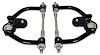 755-DELB Tubular Front Upper A-Arms w/ Delrin Bushings, GM G-Body & S-10 [Gloss Black] - image 1