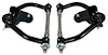 755B-K5208T Tubular Front Upper A-Arms w/ Poly Bushings, GM G-Body & S-10 [Gloss Black] - image 1