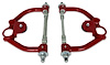 756-DELR Tubular Front Upper A-Arms w/ Delrin Bushings, GM G-Body & S-10 [Bright Red] - image 1