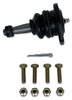 756B-K5208T Tubular Front Upper A-Arms w/ Poly Bushings, GM G-Body & S-10 [Gloss Black] - image 3
