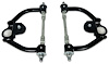756B Tubular Front Upper A-Arms w/ Poly Bushings, GM G-Body & S-10 [Gloss Black] - image 1