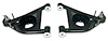 782-F-DELB Tubular Front Lower A-Arms w/ Delrin Bushings, 1982-1992 GM F-Body [Black] - image 1