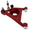 782-F-DELR Tubular Front Lower A-Arms w/ Delrin Bushings, 1982-1992 GM F-Body [Red] - image 3