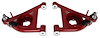 782-FMR-DELR Tubular Front Lower A-Arms w/ Delrin Bushings, 1982-1992 GM F-Body [Red] - image 1