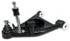 782-S-DELB Tubular Front Lower A-Arms w/ Delrin Bushings, 1982-2004 GM S-10 (2WD) [Black] - image 2