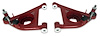 782-S-DELR Tubular Front Lower A-Arms w/ Delrin Bushings, 1982-2004 GM S-10 (2WD) [Red] - image 1