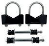 901-300B Rear Sway Bar Mounting Kit, 2.75 in.-3.00 in. Axle Tube Dia., 82-02 GM F-Body [Black] - image 1