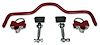 916-300R Pro-Series Rear Drag Sway Bar, 3.00 in. Axle Tubes, 1964-1967 GM A-Body [Red] - image 1
