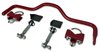916-300R Pro-Series Rear Drag Sway Bar, 3.00 in. Axle Tubes, 1964-1967 GM A-Body [Red] - image 3
