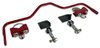 917-300R Pro-Touring Rear Sway Bar, 3.00 in. Axle Tubes, 1964-1967 GM A-Body [Bright Red] - image 2