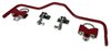 918-300R Pro-Touring Rear Sway Bar, 3.00 in. Axle Tubes, 1968-1972 GM A-Body [Bright Red] - image 3