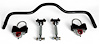 920-325B Pro-Series Rear Anti-Roll Drag Sway Bar, Fits 3.25 in. Axle Tubes, 1978-1988 GM G-Body, Gloss Black - image 1