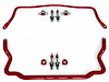 923T-SELR Front & Rear Sway Bars Set, Spherical End Links, 1982-1992 GM F-Body [Red] - image 1