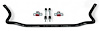 924-FRONTB 1.25 in. Solid Front Sway Bar, Poly End Links, 1993-2002 GM F-Body [Gloss Black] - image 1