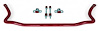 924-FRONTR 1.25 in. Solid Front Sway Bar, Poly End Links, 1993-2002 GM F-Body [Bright Red] - image 1