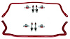 924-SELR Front & Rear Sway Bars Set, Spherical End Links, 1993-2002 GM F-Body [Red] - image 1