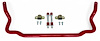 925T-FRONTR 1.375 in. Tubular Front Sway Bar, Poly End Links, 1978-1988 GM G-Body [Bright Red] - image 1