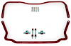 926R Front & Rear Sway Bars Set, Poly End Links, 1964-1972 GM A-Body [Bright Red] - image 1