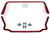 927-7790R Front & Rear Sway Bars Set, Poly End Links, 1977-1990 GM B-Body [Bright Red] - image 1