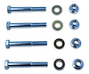 981 Rear Control Arms Mounting Hardware Kit, w/ Bolts Nuts & Washers
