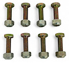 986 Front Upper Ball Joint Mounting Hardware Bolts & Nuts Kit, 1/4 in. x 1.00 in. Long - image 1