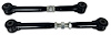 D00-09-209B Adjustable Length Front Lower Control Arms, 2000-2009 Dodge Ram [Gloss Black] - image 1