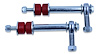 D94-02-FEL Extreme-Duty Front Sway Bar End Links 1994-2002 Dodge Ram 1500/2500/3500 4WD, Stock Ride Height [Red] - image 1