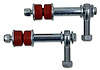 D94-97-FEL-2 Extreme Duty Spherical Front Sway Bar End Links 1994-1997 Dodge Ram 1500, 2500 & 3500, Red Bushings - image 1