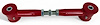 FG-604-4130R Tubular Adjustable Rear Upper Control Arm, 1965-1974 Ford Galaxie, 1969-1974 Mercury Marauder, Bright Red - image 1