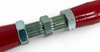 FG-604-4130R Tubular Adjustable Rear Upper Control Arm, 1965-1974 Ford Galaxie, 1969-1974 Mercury Marauder, Bright Red - image 4