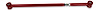 GMSUV-104R Adjustable Panhard Bar w/ Polyurethane Bushings, 2000-2020 GM SUV [Bright Red] - image 1
