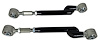 GMSUV-605B Adjustable Rear Upper Control Arms w/ Del-Sphere Joints, 2000-2020 GM SUV [Black] - image 1