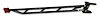 399-D60-4130B Adjustable Torque Arm, Trans. Mounted, Dana 60, 1982-2002 GM F-Body [Gloss Black]
