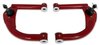 742-DELR-K6462 Tubular Front Upper A-Arms w/ Delrin Bushings, 1993-2002 GM F-Body [Red] - image 2