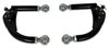 743-4130B-K6462 Tubular Front Upper A-Arms w/ Rod Ends & BJ, 1993-2002 GM F-Body [Gloss Black] - image 3