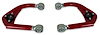743-DS-4130R-K6462 Tubular Front Upper A-Arms w/ Pivot Joints, 1993-2002 GM F-Body [Bright Red] - image 1