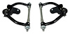755-DELB-K5208T Tubular Front Upper A-Arms w/ Delrin Bushings, GM G-Body & S-10 [Gloss Black]