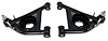 782-SB-K6145-T500 Tubular Front Lower A-Arms w/ Poly Bushings, 1982-2004 GM S-10 (2WD) [Black] - image 1