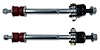 D06-1500-FEL-2R Spherical Front Sway Bar End Links, Select Dodge Ram 1500, 2 in.-3 in. Lift [Red]