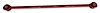 D09-1500-101R Tubular Panhard Bar w/ Polyurethane Bushings, Select Dodge Ram 1500 [Red] - image 1