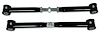 D09-1500-REL-LK Adjustable Length Rear Sway Bar End Links, Select Dodge Ram 1500 [Black]