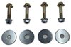 D09-1500-REL-LK Adjustable Length Rear Sway Bar End Links, Select Dodge Ram 1500 [Black] - image 3