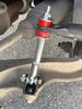 D06-1500-FELR Extreme Duty Spherical Front Sway Bar End Links 2006-2018 Dodge Ram 1500 4x4, 2019-2024 Ram 1500 Classic 4x4, Red - image 2
